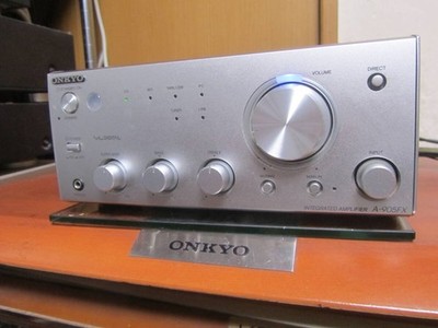 ONKYO　A-905FX ONKYO A-905FX Pre-Main Integrated Stereo Amplifier Silver
