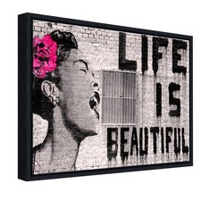 Canvas Print Painting Picture Wall Art Home Decor Banksy Abstract Artwork Framed