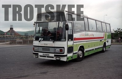 35mm Negativ Brauer Leyland Tiger 177 RJ18030 um 1995