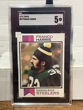 1973 Topps - Franco Harris #89 (RC) SGC 5