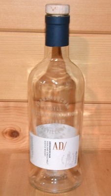Ardnamurchan Argyll Single Malt Scotch Whisky Bottle Empty Highland 750ml w Cork
