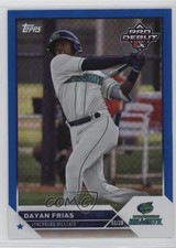 2023 Topps Pro Debut Blue Foil 42/150 Dayan Frias #PD-151 0a6