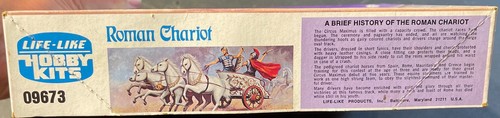 Life-Like Roman Chariot 09673 Open Model Kit ‘Sullys Hobbies’ - Picture 2 of 4