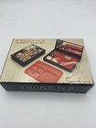 Jewelry Box With Mirror Detachable Stacking Trays Black Lacquered Plastic NIB — photo 2