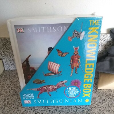 The Knowledge Box by DK Smithsonian - Set of 10 Books + Thumb Drive | eBay