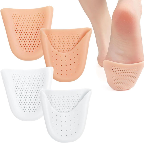 Salvapunte in Silicone Gel Salva Punte, 2 Paia Piede Suggerimento Manicotto per