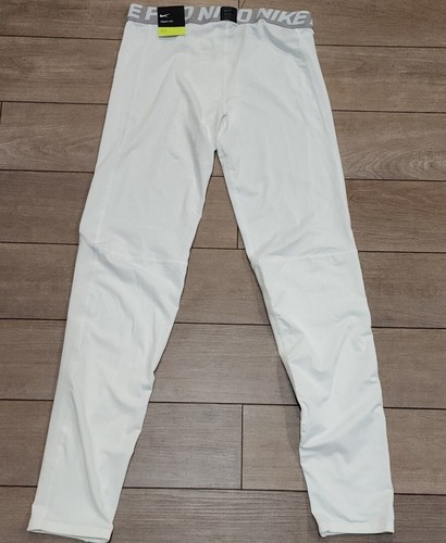 New Nike Boys Pro Dri-Fit Training Tights BV3516-100 WHITE XL. MSRP 30.00 - Picture 7 of 7