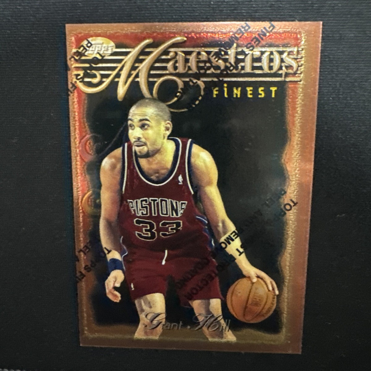 1996/97 Topps Finest Grant Hill Maestros #13 | eBay