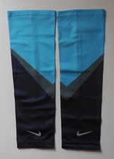 Nike Cooling Running Calf Sleeves Chlorine Blue/Hasta/Midnight Navy/Silver L/XL