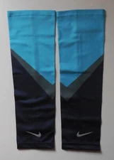 Nike Cooling Running Calf Sleeves Chlorine Blue/Hasta/Midnight Navy/Silver L/XL