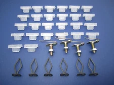 1963 1964 1965 Buick Riviera Complete Side Trim Molding 40 Piece Clip Kit