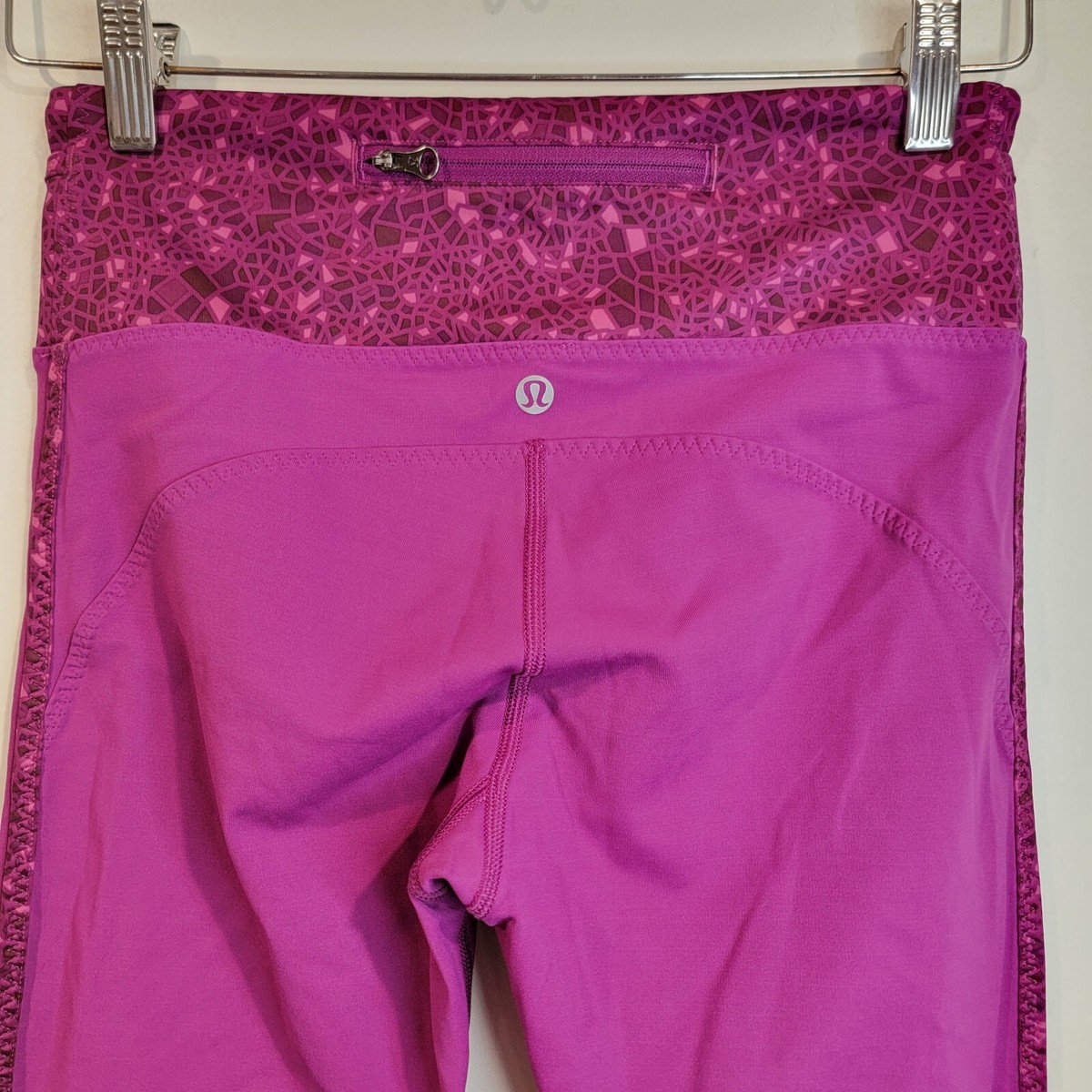 Lululemon Women Real Quick Tight Regal Plum Paradise Geo