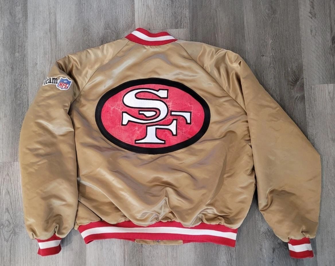 Rare size & style! Authentic 49ers ChalkLine Team NFL Satin Big
