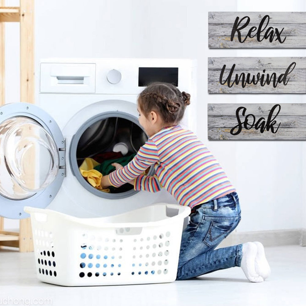 2 PCS Public Toilet Pendant Bathroom Wall Art Decor Farmhouse eBay