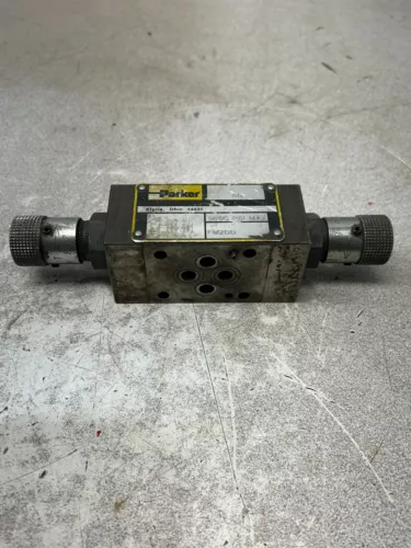 USED Parker Hydraulic Pressure Control Valve 5000 PSI FM2DD
