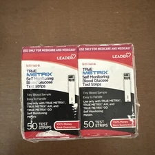 Leader Self Monitoring Blood Glucose Test Strips 100Ct Total 096295126631VL