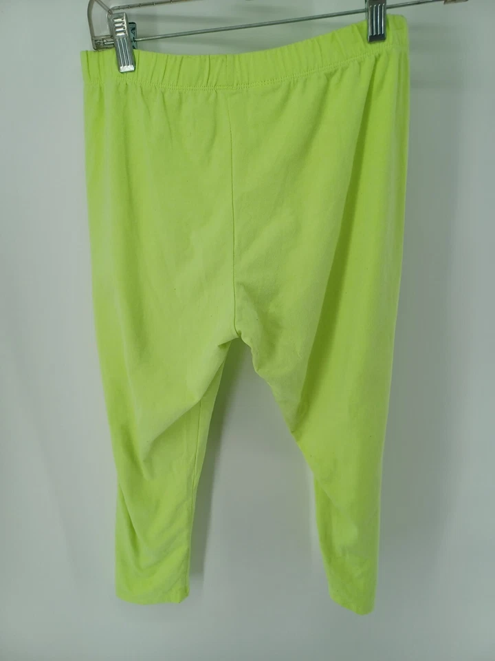 Leggings No Boundaries Junior Capri Verde Neón Grande 11-13 Cómodos Suaves Verano Foto 2 de 4