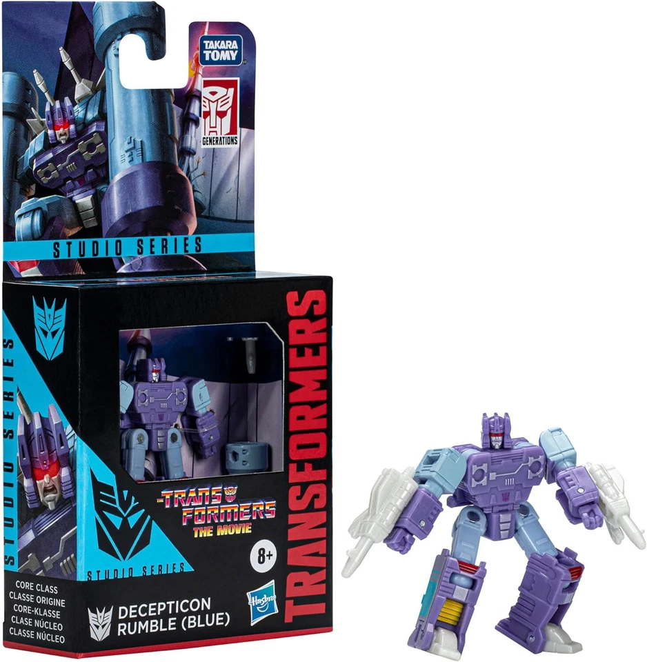 Transformers Decepticon Rumble Blue Studio Series Core Class 9cm Figur Hasbro - Bild 2 von 4