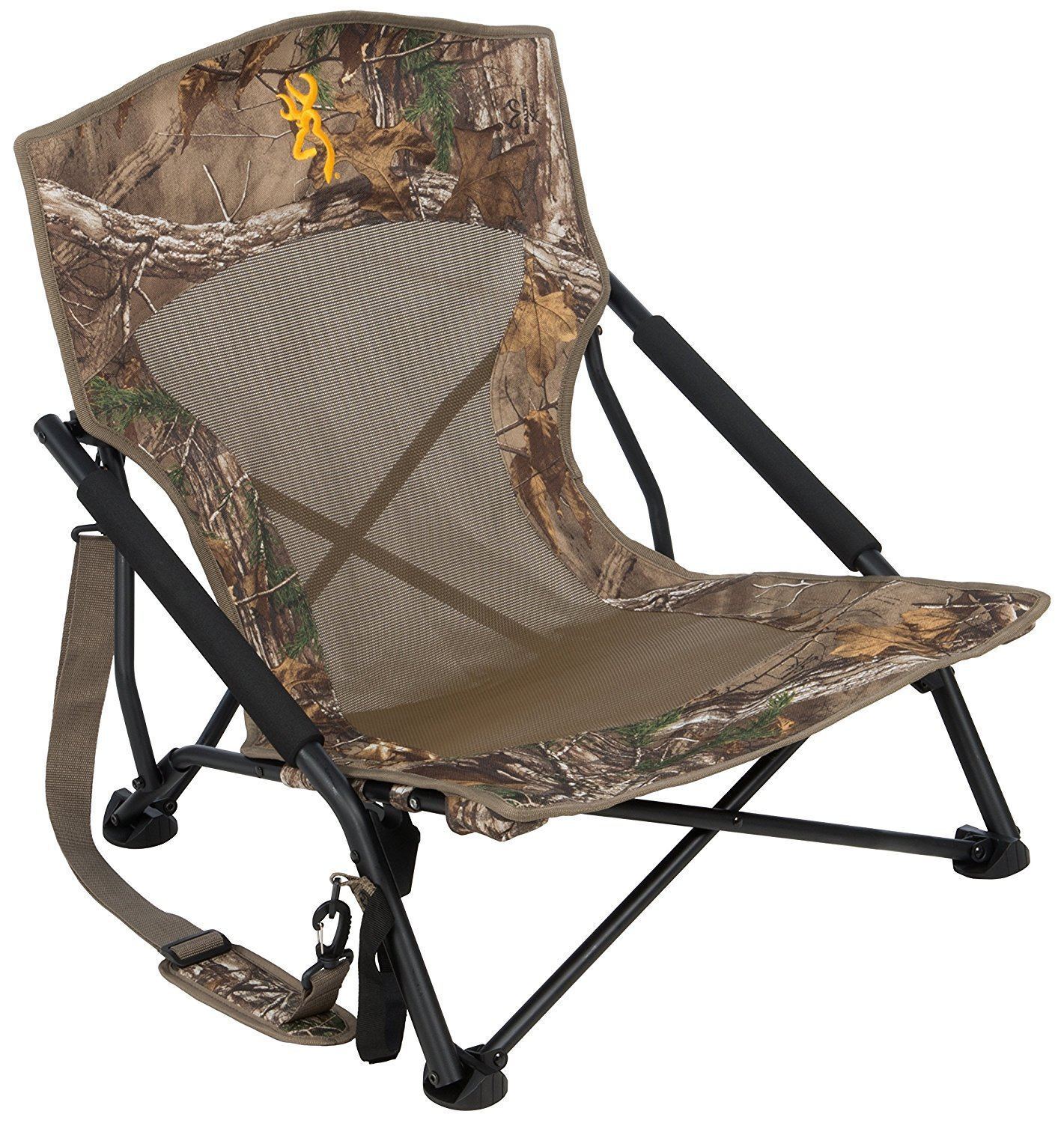 Camo Hunting Chair Blind Folding Seat Camping Outdoor Turkey Back Pack Portable For Sale Online