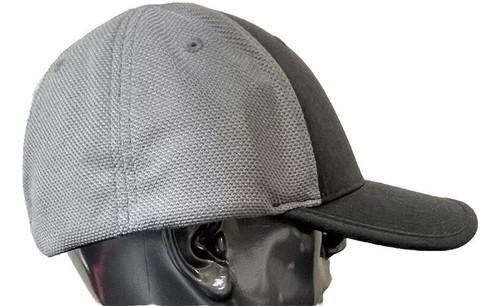 ESS Eye Safety Systems Gray Hat Baseball Cap FLEXFIT By Yupoong  NWOT - Picture 4 of 8