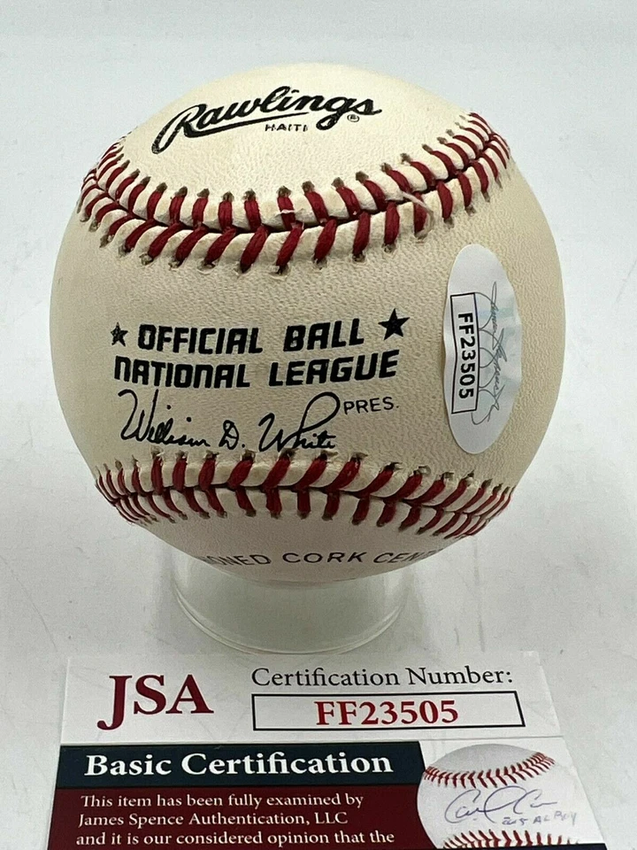 Stan Musial HOF Signed Official Rawlings Baseball Autographed AUTO JSA COA LOOK! - Image 2 of 2