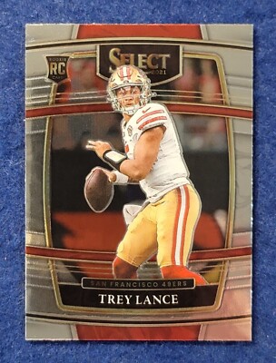 2021 SELECT FOOTBALL TREY LANCE CONCOURSE ROOKIE #45