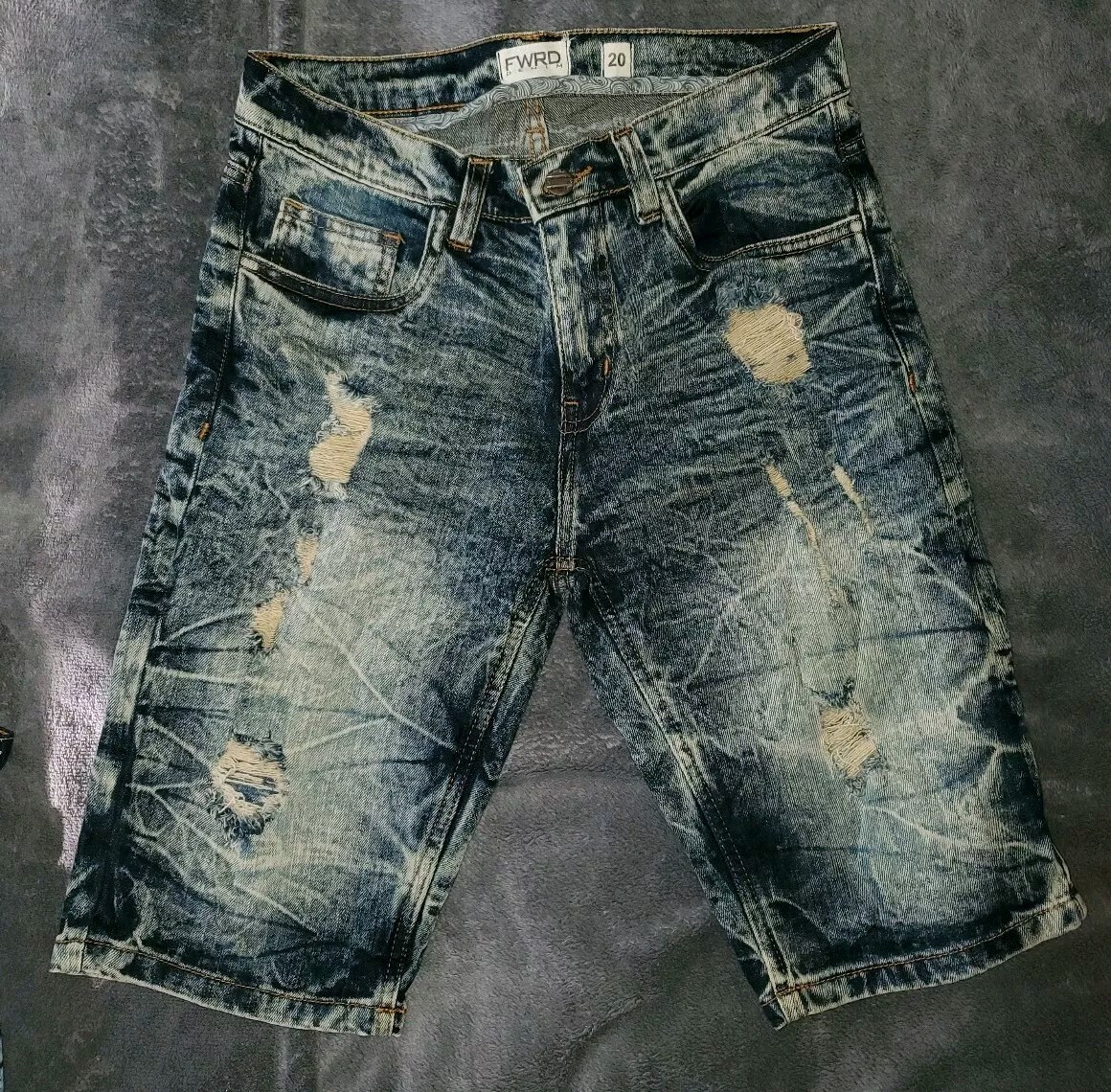 Fwrd Denim Jean Shorts & Polo Ralph Lauren Shirts LOT Of 6 See All Photos 📸 image 6