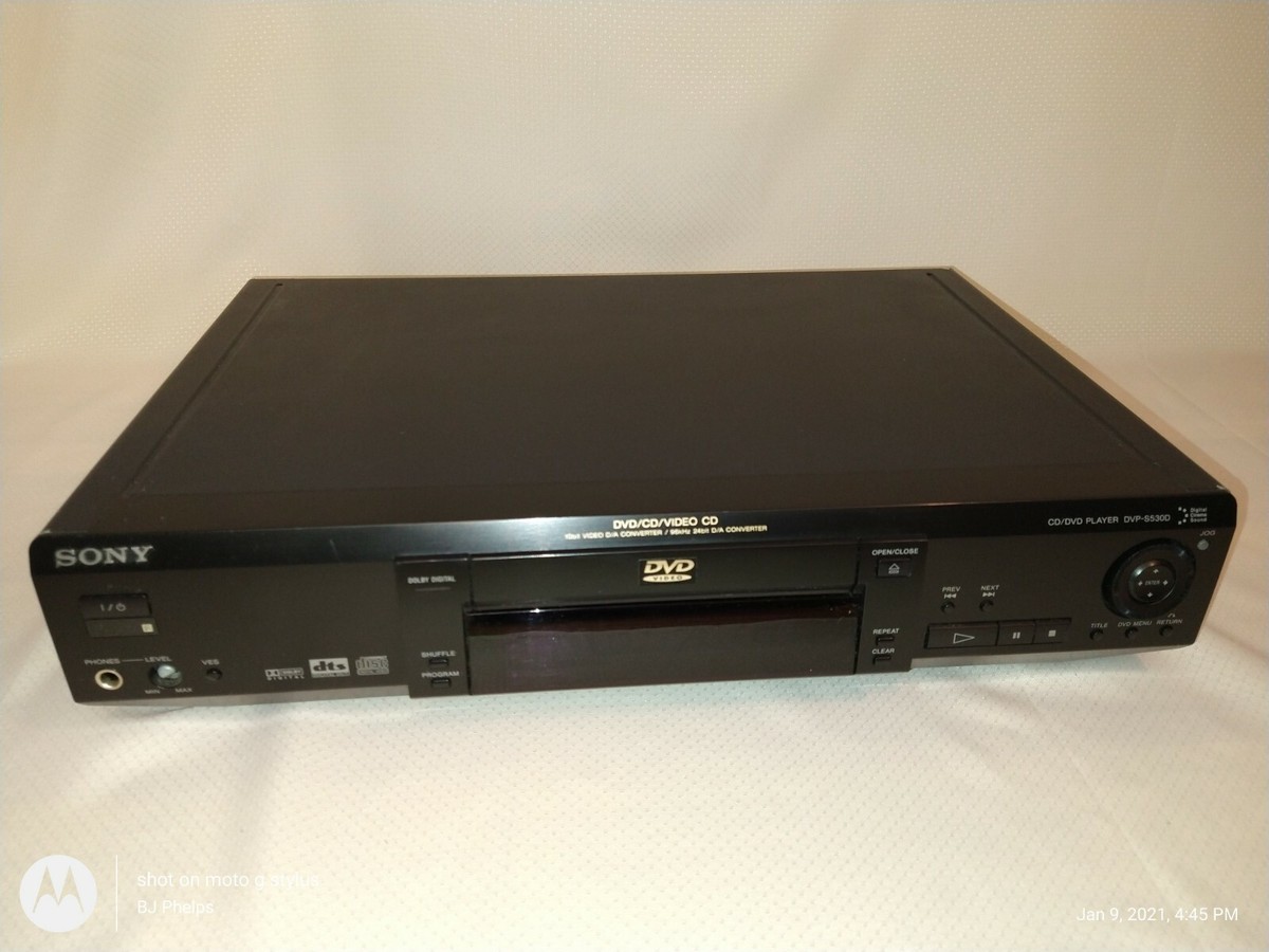 その他 SONY DVP-NS530 CD/DVD PLAYER USED Sony DVP-S530D DVD/CD/VIDEO CD Player 27242552197| eBay