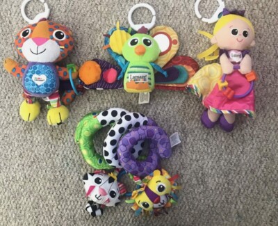 Lamaze Konvolut Baby Sensory Toys Clip On Buggy Spielzeug