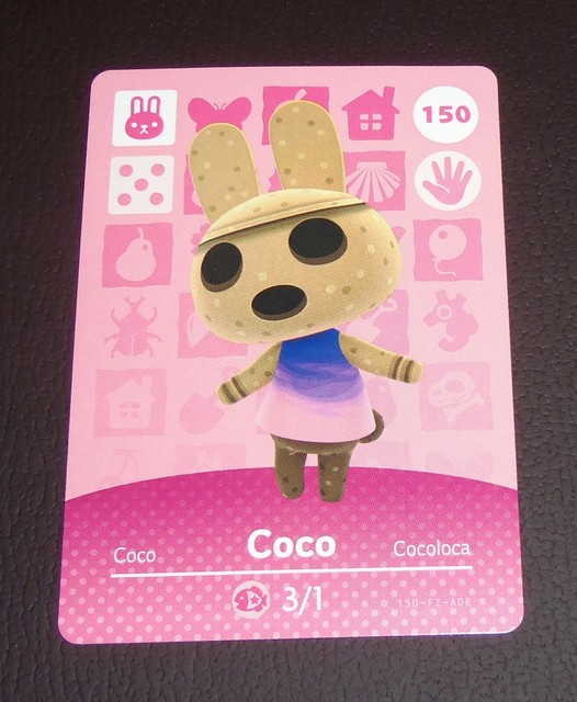 Animal Crossing Amiibo Card COCO 150 Series 2 EBay