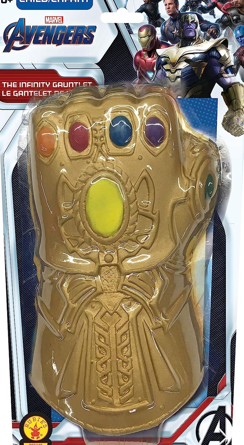 Childs Infinity War Gauntlet Marvel Avengers Thanos Fancy Dress Accessory