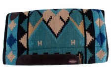 Showman 36" x 34" 100 woven wool top horse saddle pad with memory felt bottom