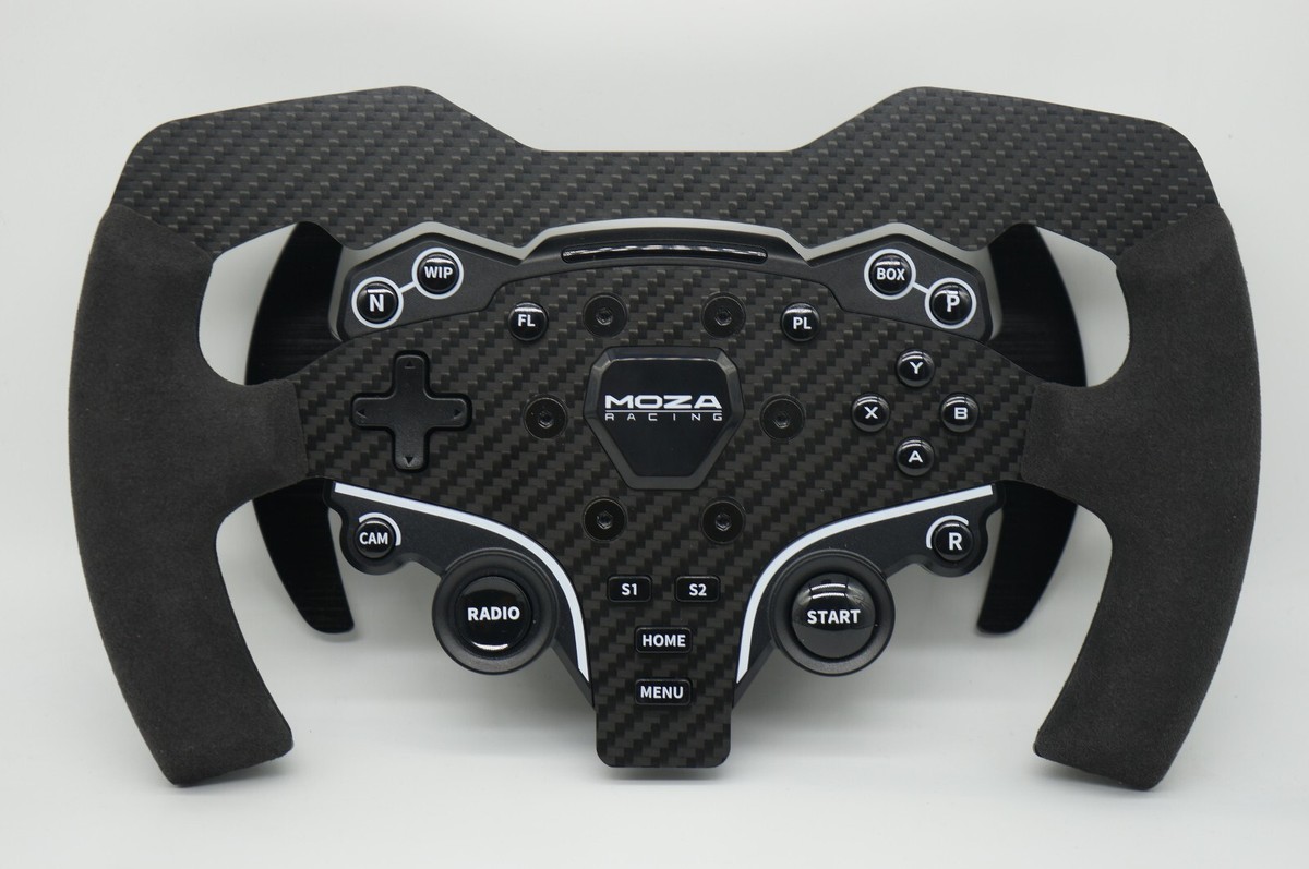 SIMPUSH MOZA R5 R3 ES ESX F1 GT3 SIMRacing Carbon Fiber Sim Wheel