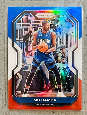 2020-21 Panini Prizm Basketball NBA #171 Mo Mamba Red White Blue Orlando Magic