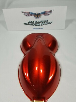 All Kandy's Sunburnt Orange Medium Gold Glowin Base Wet Wet Clear Quart Kit