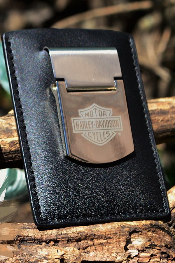 アクセサリー Harley Davidson Leather zippo Holder Zippo Harley Davidson Leather Lighter Pouch, HDPBK, New In
