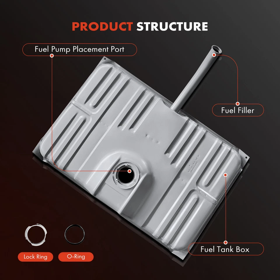 Новый топливный бак 20,5 галлона с горлышком наполнителя для Cadillac Fleetwood 1986 V8 5,0 л - Изображение 2 из 4
