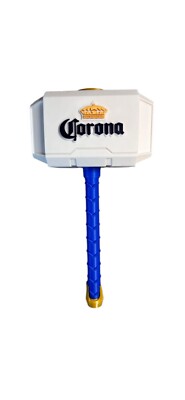 Corona Beer Mjolnir Thor's Hammer. Life Size  3D Printed Fan Art