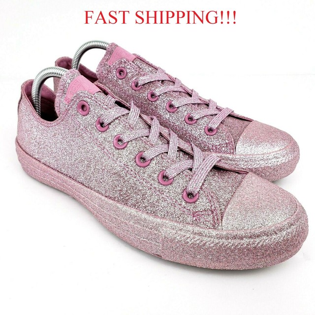 pink sequin chuck taylors