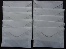 10 Guardhouse #4 Glassine Stamp Envelopes 3 1/4'' x 4 7/8"