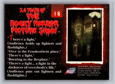 There's A Light Castle 1995 20 Years of The Rocky Horror Picture