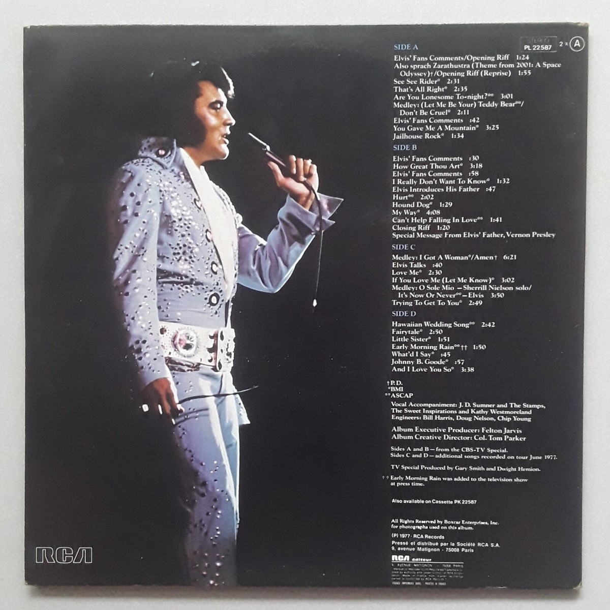 洋楽 DISQUES EN OR ELVIS PRESLEY elvis-presley-les-disques-en-