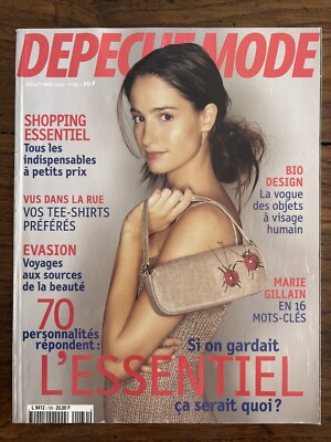 DEPECHE MODE #130 Juli 1999 - Marie GILLAIN - Mode BIO DESIGN Style Fashion Pub