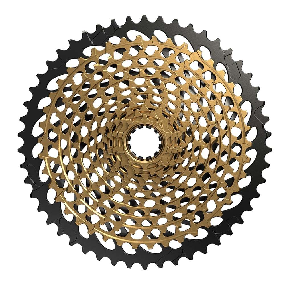 SRAM Eagle Cassette - XG-1299 10-50 12 Speed gold SRAM Eagle Cassette - XG-1299 10-50 12 Speed gold