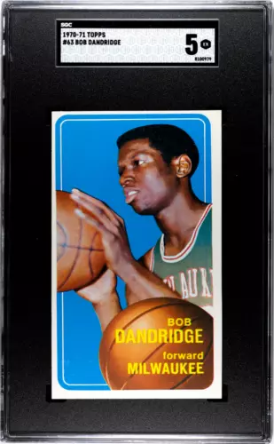 1970-71 Topps Bob Dandridge #63 SGC 5