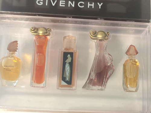 Givenchy 5 Mini bottle set Perfume EDT Amarige Organza Ystatis HOT Couture READ - Picture 9 of 14