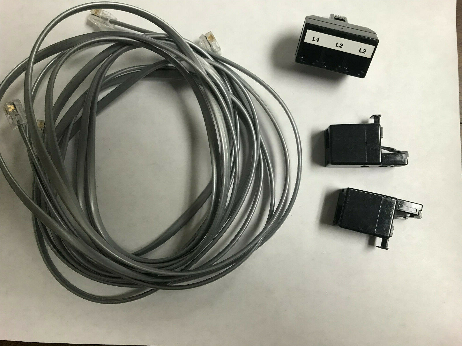Rateseeker 16000100 Telephone Cord Kit Landline Phone Jack Extension