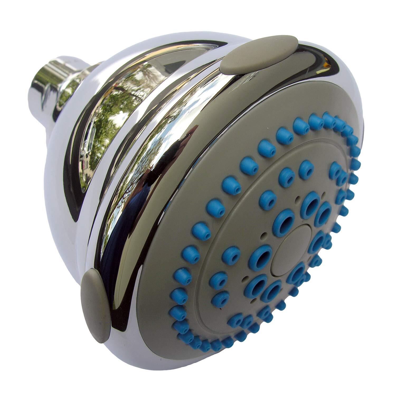 08-5123 Five Function Massage Shower Head, Chrome Plated Finish, 5 Piece-image