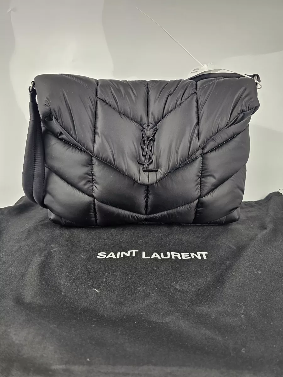 Saint Laurent Loulou Small Puffer Chain Shoulder Bag