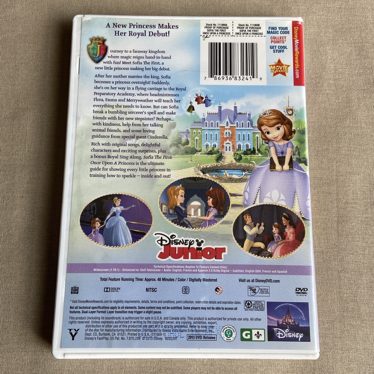 Disney Junior: Sofia the First: Once Upon a Princess (DVD